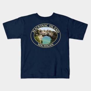 Arch Rock on Mackinac Island, Michigan Kids T-Shirt